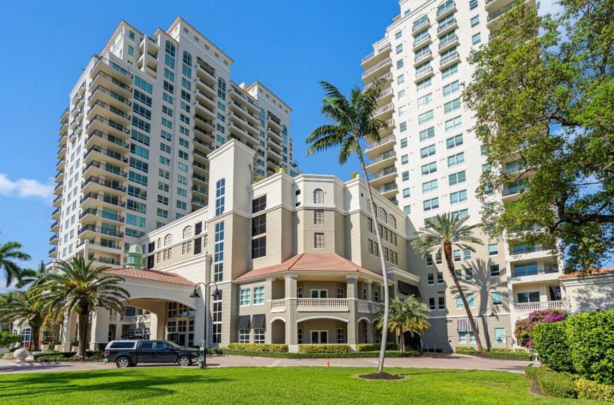 LOCATION! LOCATION! LOCATION! Spacious 1- bedroom, 1-bath residence in the heart of Fort Lauderdale's iconic Las Olas. This light-filled unit offers a balcony with beautiful views, wood vinyl flooring throughout, stainless steel appliances and expansive windows that flood the space with natural light. Enjoy resort-style amenities: 24-hour lobby, valet/self-parking, fitness center, spa, heated pool with cabanas, clubroom, theater, marina access, and direct Riverwalk entry. HOA includes water, trash, complimentary guest valet parking, fitness center, private spa, movie theater, club room, 24-hour security, and a marina. Just steps from Downtown Fort Lauderdale, the Broward Center for the Performing Arts, Riverwalk, Las Olas boutiques, nightlife