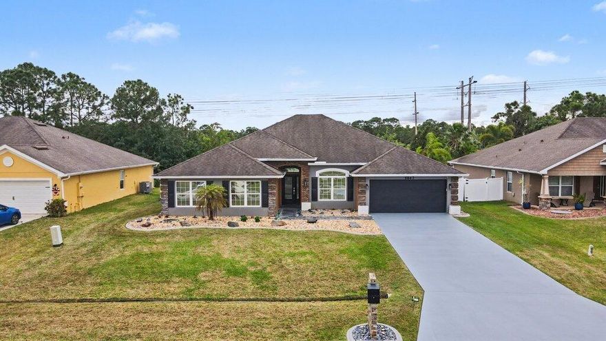 Welcome to an exceptional residence in the highly desired Torino area, where thoughtful upgrades, refined finishes, and true pride of ownership come together effortlessly. The owner has carefully curated every detail, investing substantially to create an inviting ambiance and a home that stands apart. The exterior was freshly painted in 2024 and is complemented by a privacy fence and custom stone mailbox. With no additional payment required for exterior water and rear property space for outdoor enjoyment, providing extra room for activities and gatherings while remaining non-buildable.

Inside, the home showcases an impressive level of craftsmanship. The kitchen features upgraded GE Café appliances, custom-built cabinetry, an oversized 188-bottle wine and beverage cooler, a waterfall island with a contemporary farmhouse sink, and elegant recessed lighting. Imported wood ceiling beams, new commercial-grade vinyl flooring throughout, and a beautifully renovated primary bath enhance the home's elevated feel. Additional upgrades include a new AC installed in 2023, a 2025 water heater, an electric car charger, and a new whole-house generator, offering exceptional comfort and long-term value.

The outdoor living experience is just as captivating, featuring a 15' x 30' saltwater pool with color-changing lights, 26 feet of screened decking, pool valet service, and a 6' PVC fence that maximizes privacy and serenity.

To elevate the experience even further, all furnishings throughout the home are available and may be negotiated as part of the sale, allowing buyers the option to step into a fully curated, move-in-ready lifestyle.
Conveniently located near shopping, dining, parks, and major roadways, this remarkable home delivers luxury, convenience, and unmatched attention to detail making it a rare offering in today's market.