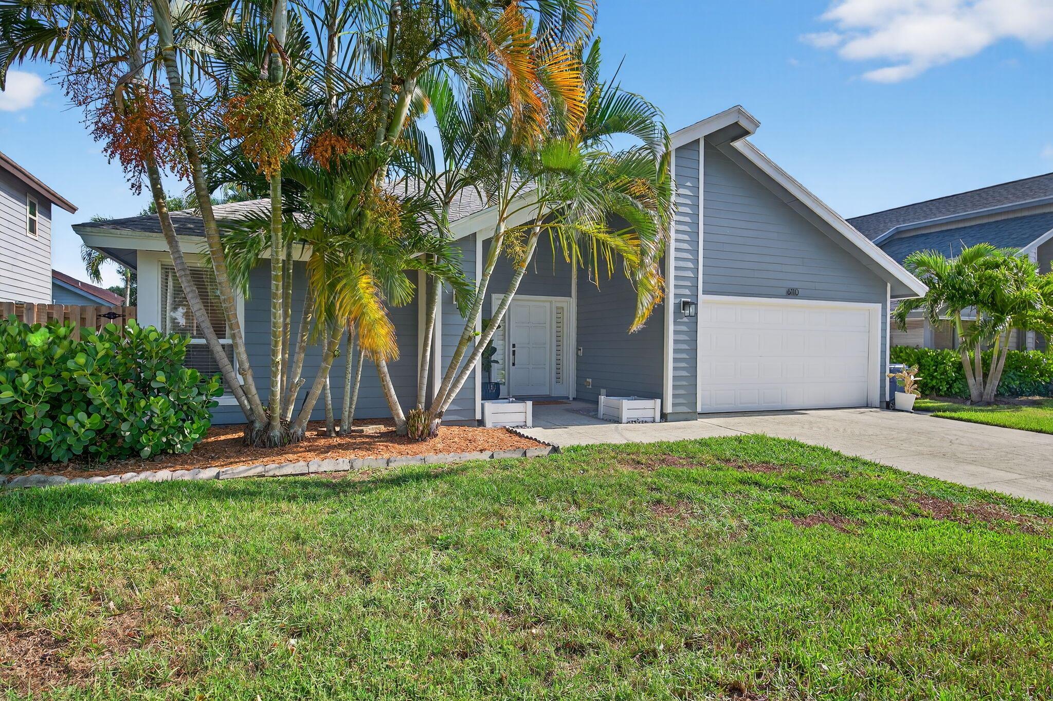 WELCOME TO THIS CHARMING SINGLE FAMILY HOME LOCATED IN THE HIGHLY SOUGHT AFTER JUPITER NEIGHBORHOOD OF PALM BEACH HEIGHTS. THIS 3-BEDROOM,2- BATH RESIDENCE OFFERS A BLEND OF COMFORT AND MODERN UPDATES INCLUDING: NO HOA, ROOF (2017) HARDY BOARD SIDING ON ENTIRE HOUSE (2022) A/C (2020) KITCHEN & BATH REMODEL (2017) SCREENED PATION(2019),IMPACT GARAGE DOOR(2019) NEW FENCE (24/25) EXTERIOR LIGHTING (2022) NEW ALUMINUM SHUTTERS (2023) NEW PRIMARY CLOSET SHELVING (2024). ADDITIONAL HIGHLIGHTS INCLUDE A WALK IN CLOSET IN THE PRIMARY BEDROOM, PANTRY AND NEWER APPLIANCES IN THE KITCHEN, A FENCED YARD WITH ROOM FOR A POOL. THIS NEIGHBORHOOD IS LOCATED IN AN A RATED SCHOOL DISTRICT AND LESS THAN A MILE FROM ABACOA TOWN CENTER!