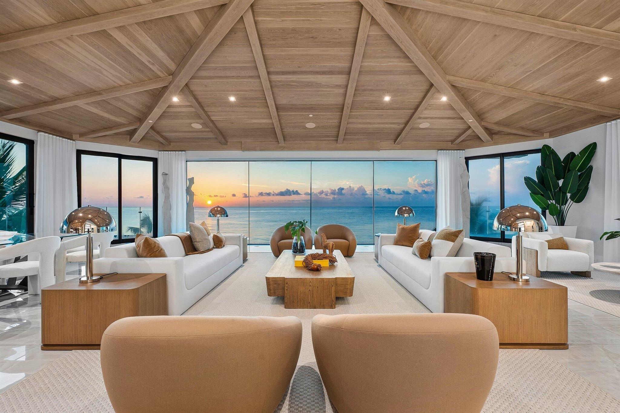 This oceanfront residence is for that special one--the one who desires a home that is truly one of one. Arrive by private elevator into a full-floor penthouse where floor-to-ceiling glass makes the sea and sky your permanent partners, offering 180-degree views that take your breath away. This is the finest of the four residences in the building, perfectly located between Palm Beach and Miami. Built by Ellemar, every detail is state-of-the-art, reflecting an uncompromising standard of luxury. It's the ideal alternative to a custom beachfront estate--with none of the upkeep. Designed for the one who demands everything, except compromise. This home isn't just rare--it's irreplaceable. Seeing this extraordinary residence and its incredible amenities is believing.