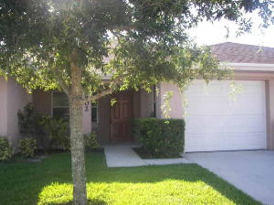 Nice unit across from the pool, 14 x 8 front porch, living/dining/kitchen & hallway has wood laminate flooring, carpet in bedrooms, 11 X 7 rear porch accessable from guest bedroom. Tenants to carry renters insurance & deposit of $25.00 pool key. First,last & security.