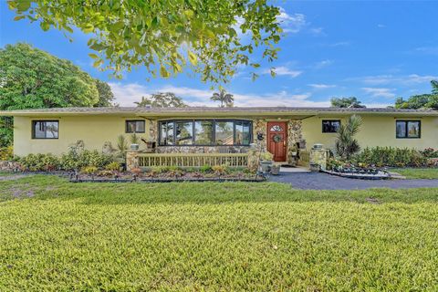 A home in Davie