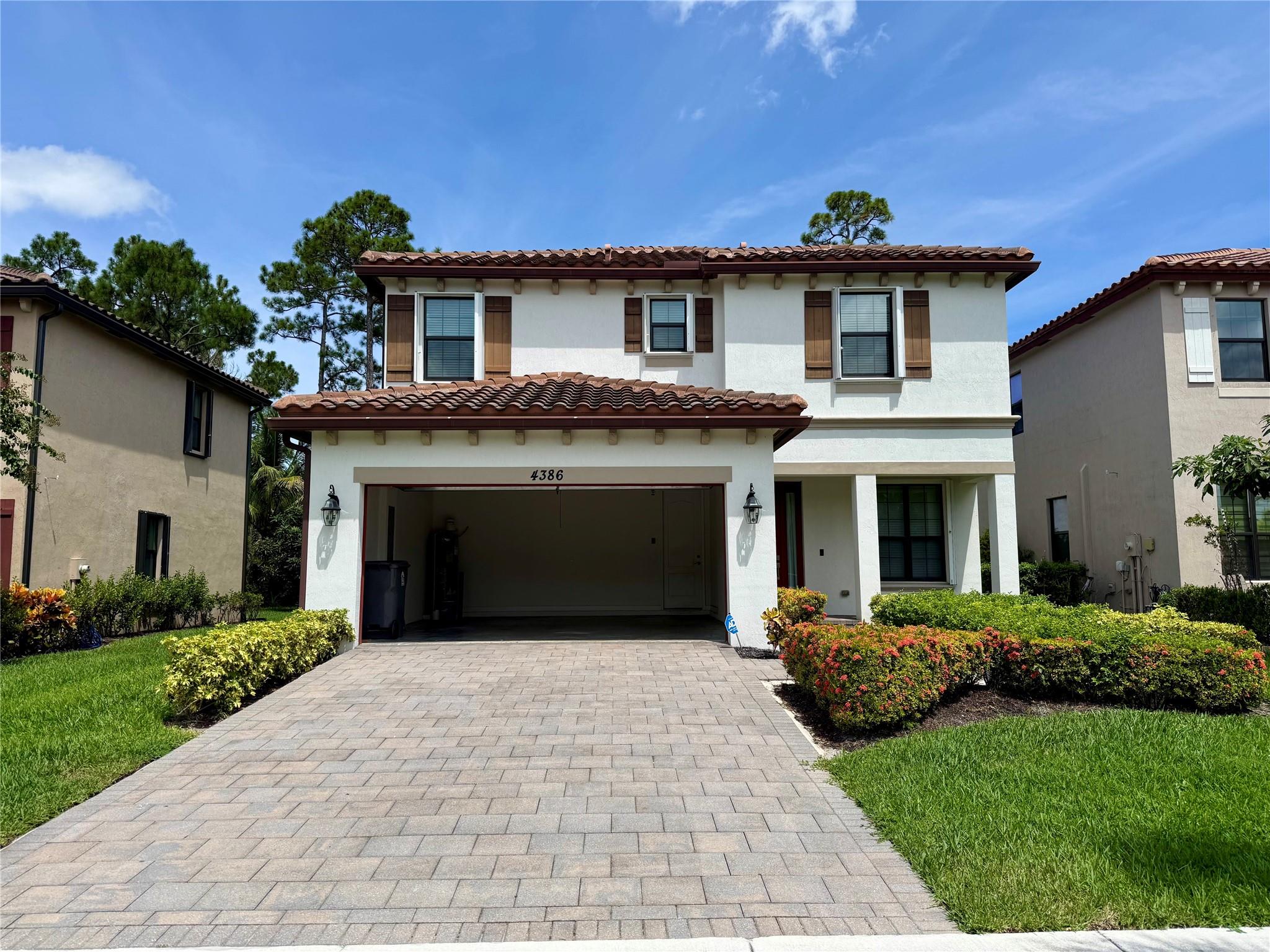 Gorgeous Newer Home. Excellent open layout. Technically is built as a 5-3 if walls are added. Excellent open layout, 2-story SFR. Stainless steel appliances, granite countertops, tall cabinets. Roman tub on Master bedroom, cozy bedrooms. Smart Home with Alexa integration with voice controls, lights, thermostat & front door. Wireless connectivity throughout the house. Conveniently located, with quick access to the Turnpike & I95. Moved in ready, priced to Rent!!