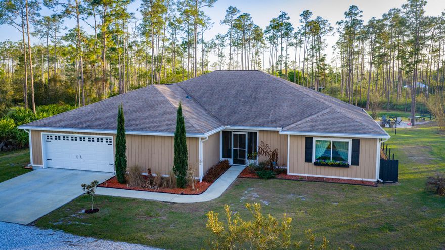 Welcome to Lot 43, a gorgeous newly constructed home in the timeless gated community of Indian Hammock Hunt and Riding Club. This elegantly designed home sits on 2.5 acres and is spacious enough for hosting many guests at nearly 4,000 sqft. Boasting 2 owner's suites, a custom built-in bunk bedroom, home office, and custom theatre room, this home is an entertainer's dream! The kitchen is powered by new  stainless steel gas appliances and fresh, clean water is supplied by the whole home R/O system. Owners will never be inconvenienced by loss of power with the Generac whole house generator. The property has been well maintained and features an established Koi pond with many resident fish. Lot 43 is turn-key and ready to be enjoyed along with all the amenities Indian Hammock has to offer!  Indian Hammock is a 3600+/- acre gated community with only 299 homesites and over 2600 acres of preserve for the members to enjoy. There are many amenities including: Shooting, Riding, Hunting, Fitness Center, Pool, Tennis courts, Equestrian trails and a rustic lodge featuring dinner on the weekends.