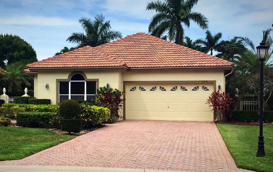 Gorgeous Open & Bright home ready for immediate occupancy.  High Ceilings, Open Floor Plan, White Flooring and White Kitchen with Brand New Whirlpool Stainless Steel Appliances, Garden Views from almost every room - Large Open Pool.. This gorgeous home is located near the Community Club House... and is priced to sell immediately!