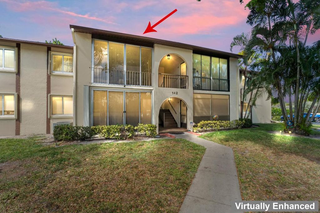 Photo of 142 Lake Pine Circle #A-2, Greenacres, FL 33463 (MLS # R11102487)