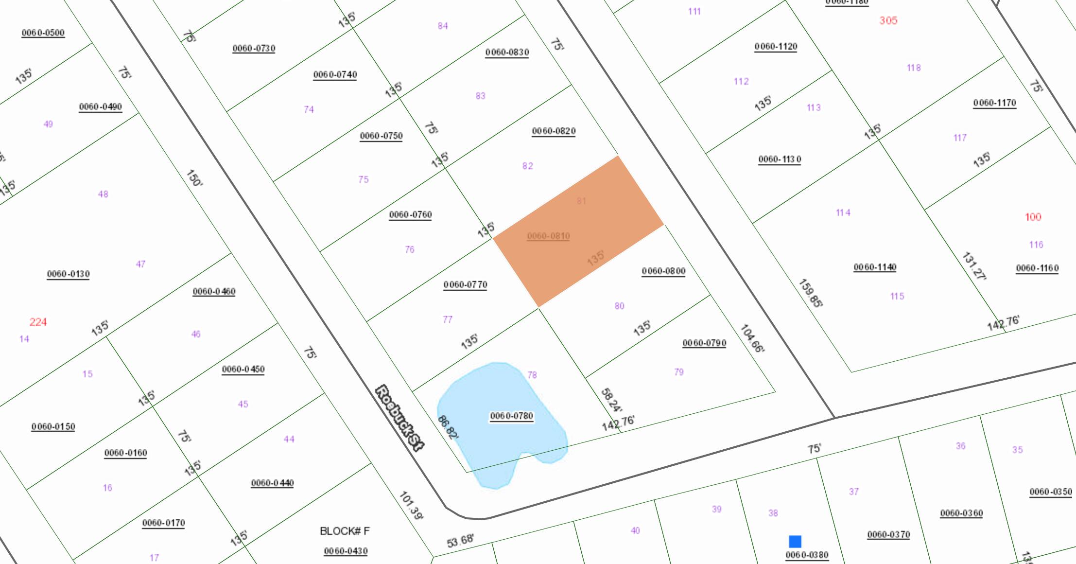 LAKE GEORGE MANOR - Land