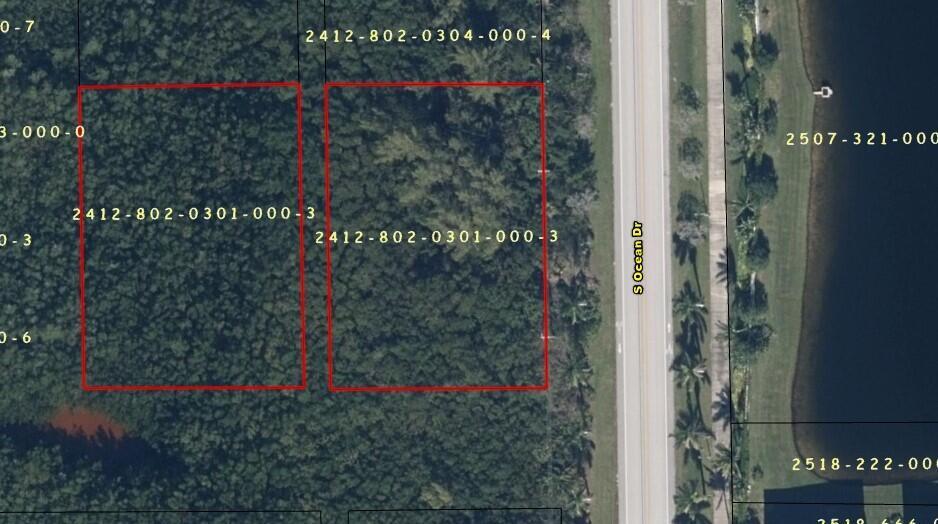 South Hutchinson Island Vacant Parcel 1.36 Acres. Great investment for future development. .53 acres is buildable. Public beach access within walking distance. Come build your dream home. Only minutes to restaurants, hotels and downtown Fort Pierce. Come see this Unique property on A1A and South Hutchinson Island. This Vacant Lot has room to Build your Dream home. This is a Great Opportunity to own a Lot on the Barrier Island! This is a Listing for a Lot at 2433 S Ocean Drive, Ft. Pierce Fl. This Lot is Right on A1A and Looks East Toward Ocean Village, but is Not in Ocean Village. The Lot has access to water & Sewer. This is a Unique Opportunity.