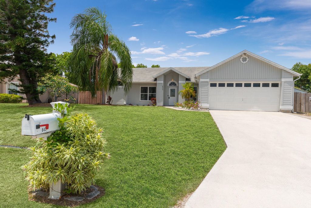 Photo of 843 SW Thrift Avenue Ave, Port St Lucie, FL 34953 (MLS # R10801675)