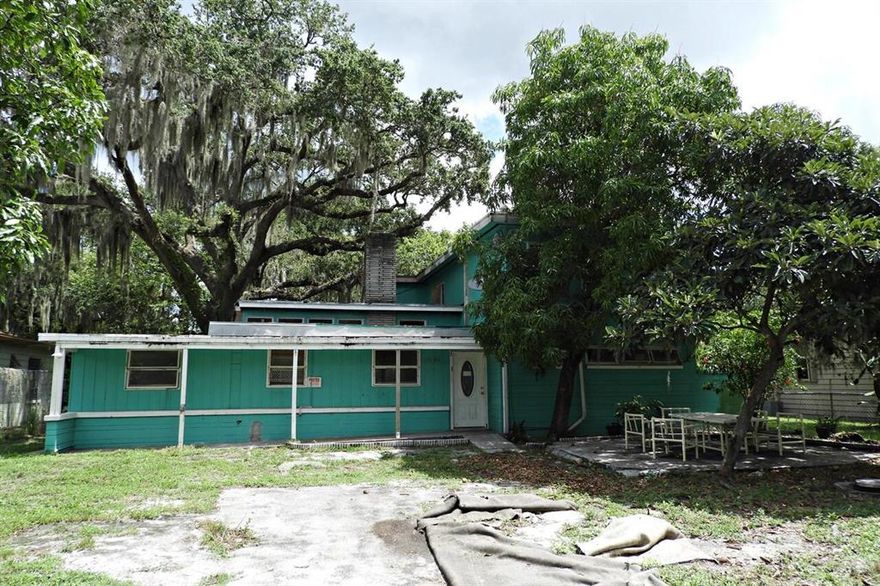 Submit all offers! This 5/3 midcentury modern home can be yours with just a little TLC. Located close to downtown Historic Fort Pierce and beaches. Beautiful yard with mature trees that can be made into your own paradise. Market rent $3000 - $3200 for the 4/1 and $1000 - $1200 for the 1/1 studio. Come see it an make an offer today!