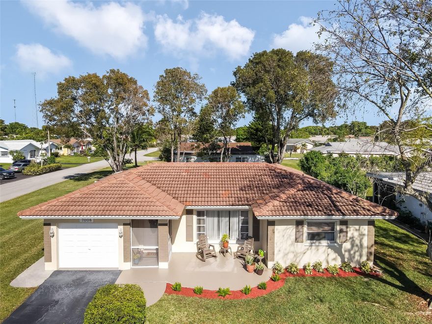 Welcome to this charming single-family home located in Westwood. As you approach, you're greeted by the inviting curb appeal, featuring a well-maintained exterior with a one car garage. Upon entering, you're immediately struck by the modern updates throughout the home. The spacious living area boasts laminate flooring, throughout. The heart of the home is the beautifully updated kitchen, complete with sleek ss appliances, offering both style and functionality. The abundance of cabinetry provides ample storage space, while the granite countertops offer durability and elegance.  The updated bathroom exudes luxury, featuring quartz countertops, new cabinetry, mosaic and marble tiles.  Additional highlights of this home include a roof replaced in 2010 and a new AC unit installed in 2021.