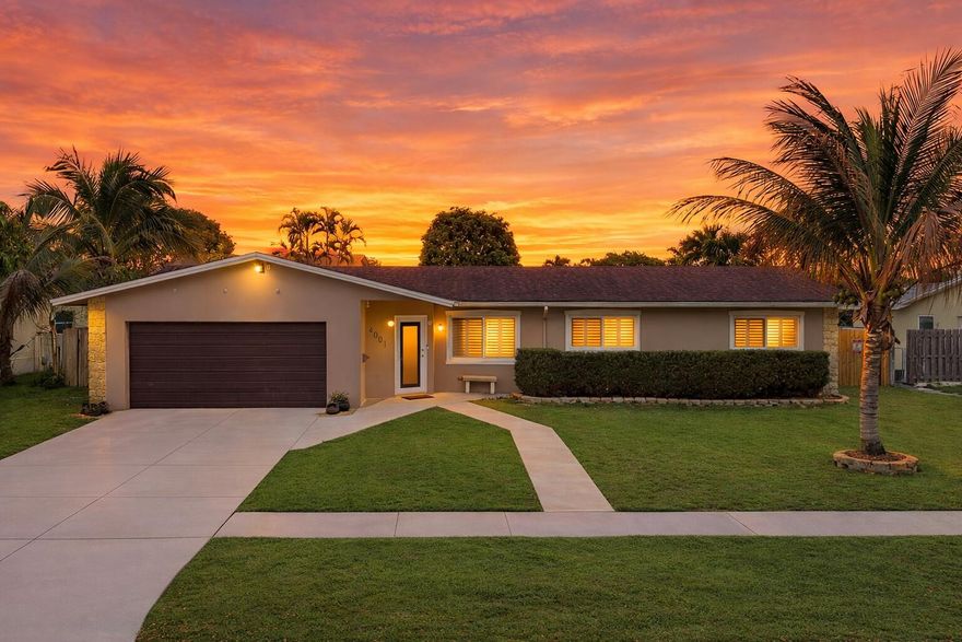 Welcome to this beautifully completely remodeled home in the heart of Coconut Creek, where comfort meets modern South Florida living. From the moment you step inside, you're greeted by an abundance of natural light, open concept, impact windows, creating a bright, airy, and elevated ambiance throughout the home. The home showcases a completely remodeled kitchen and bathrooms, thoughtfully designed with modern finishes, clean lines, and a sophisticated feel—perfectly blending style and functionality for any buyer. The spacious, open living areas flow effortlessly, creating an ideal setting for both everyday living and elevated entertaining. The move-in-ready condition and polished design make this home truly stand out. Step outside to your own private backyard oasis, offering ample space  to relax, entertain, or create your dream outdoor retreat. Whether hosting gatherings or enjoying quiet evenings under the Florida sky, this outdoor space captures the essence of the South Florida lifestyle with its own private pool and outdoor shower. The garage has been converted into additional living space, offering exceptional versatility and being used as theatre room / man cave. Ideally located near parks, shopping, dining, and major roadways, this home offers the perfect blend of luxury, flexibility, and convenience in one of Coconut Creek's most sought-after areas.