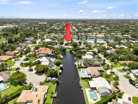 Tiny photo for 8416 Pine Tree Lane, Lake Clarke Shores, FL 33406 (MLS # B26055432)