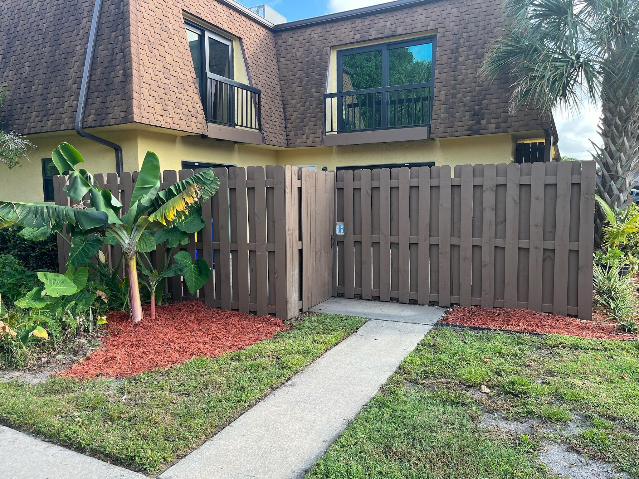 Welcome to Sims Creek a waterfront community. Nestled in the heart of Jupiter, this 2-bedroom, 2.5-bathroom townhome features a new roof and gutter system in 2022, impact windows 2023, New LG appliances in 2022, new AC 2022, large patio with new fence. Community clubhouse and pool. Location-wise, this property couldn't be more ideal. Situated in the heart of Jupiter, you're just moments away from an array of dining options, shopping centers, and entertainment venues. Whether you crave a delightful meal at a waterfront restaurant, a shopping spree at a trendy boutique, or a day spent lounging on the beautiful beaches. Publix and fresh market are conveniently located nearby.You may apply at https://apply.link/4cH5BV4