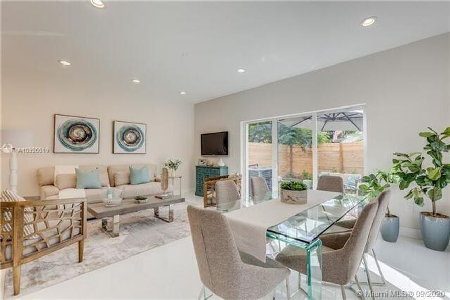 Welcome Home! Brand new contemporary townhouse at an affordable price in a prime Oakland Park location. 43 East is on a quiet side street but close to outdoor parks, tennis courts, G21 Fitness, Funky Buddha Brewery & Oakland Park Culinary District. You will be impressed with the clean urban design, coastal-inspired finishes, and thoughtfully designed floor plan. Each model is a corner unit & features 10 ft ceilings, modern glass banisters, impact windows, a full laundry room with oversized washer & dryer, a 2-car garage & private fenced yards. The kitchen boasts European cabinets, stainless steel upgraded appliances & a center island. Master w/his & her walk-in closets, double sinks & frameless shower. MUST SEE! CLOSE RESTAURANTS, PARKS, SHOPS.