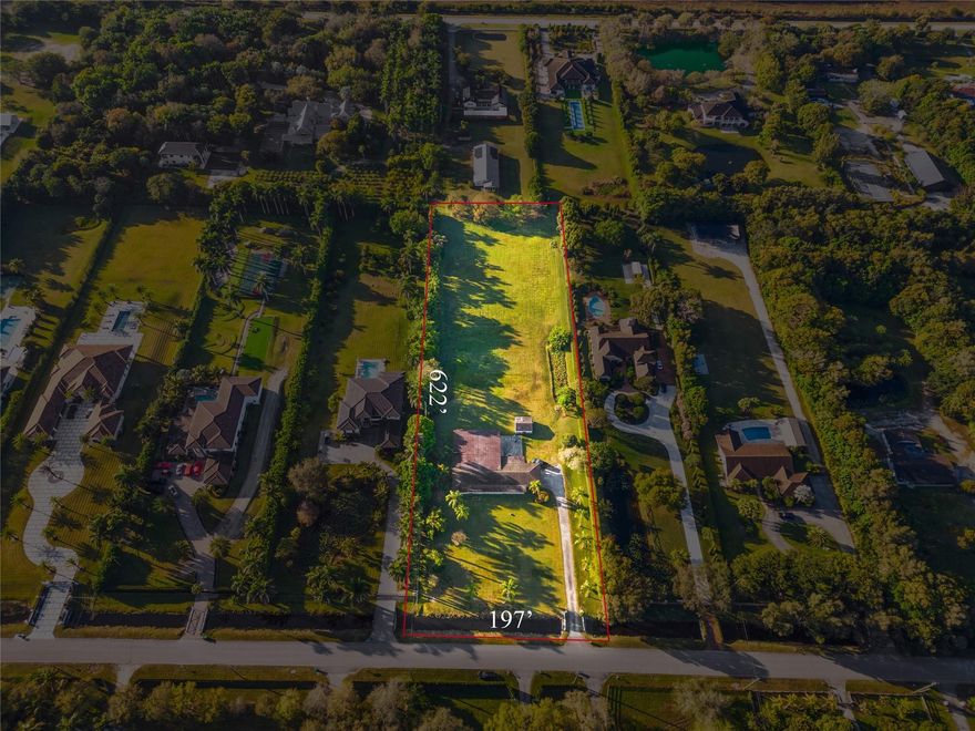 ***LOCATED ON ONE OF SUNSHINE RANCHES PREMIER STREETS WITH NEW CONSTRUCTION ALL AROUND!!!*** NESTLED ON 2.8 ACRES, THE LOT MEASURES 192' X 622'...THIS PROPERTY HAS PLENTY OF OPTIONS! FOR THOSE LOOKING TO BUILD THEIR DREAM HOME KNOCK THE EXISTING STRUCTURE DOWN AND START FROM SCRATCH. IN THE MEANTIME, RENT THE HOUSE OUT TO COVER SOME OF THE CARRYING COSTS WHILE YOU BUILD. MOST LOTS ARE 165' X 620' SO THE EXTRA WIDE FRONTAGE (192') ALLOWS YOU TO GO WIDER WITH THE HOME AND CREATE AN IMPRESSIVE ELEVATION WITH AMAZING CURB APPEAL...OR FOR ANYONE LOOKING FOR A PROJECT THERE IS PLENTY OF SQUARE FOOTAGE TO WORK WITH AND ADD ON. AGAIN, PLENTY OF OPTIONS!