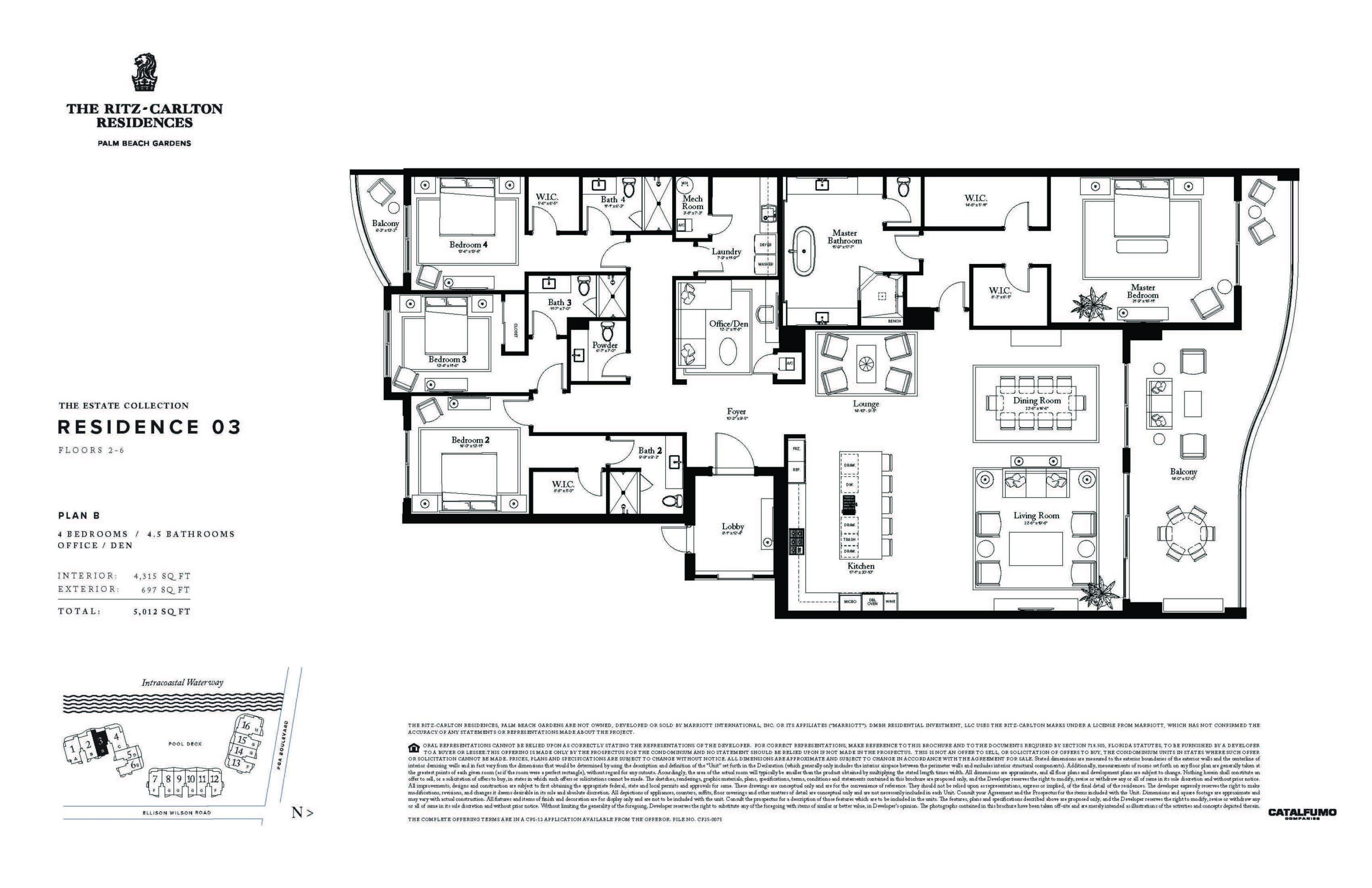 Ritz Carlton Residences, Palm Beach Gardens - Residential