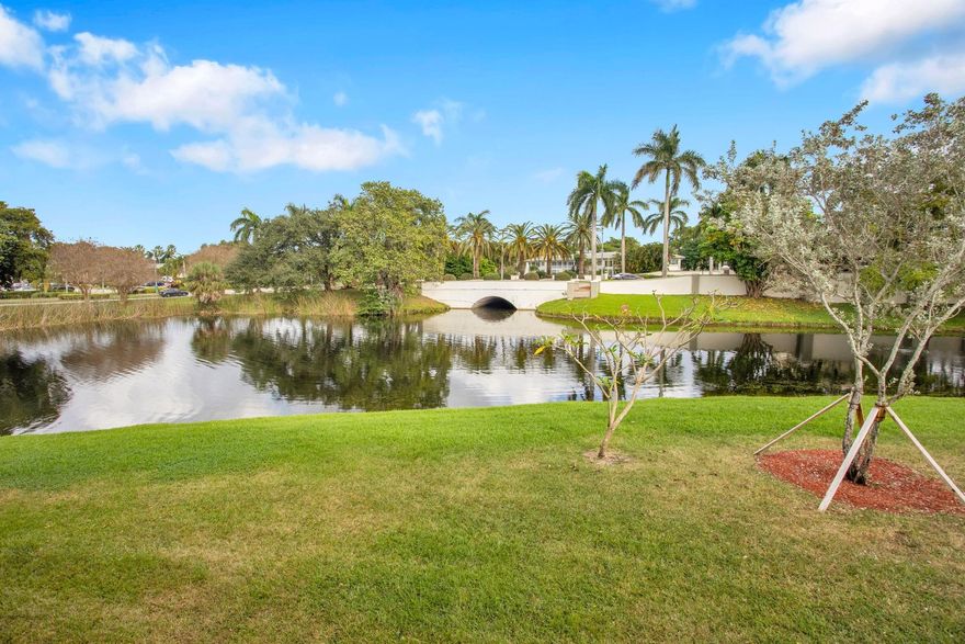 Discover this beautifully remodeled corner unit, transformed from top to bottom! Enjoy the modern feel with knockdown ceilings (no popcorn), stunning granite countertops in the kitchen, sleek white cabinets, and high-end stainless-steel appliances. Say goodbye to carpet, mirrors, & wallpaper, and embrace the fresh, clean Aesthetic. The bathrooms have been completely upgraded, featuring a luxurious shower in the primary bedroom. You'll appreciate the peace of mind that comes with a new fuse box. All impact windows and patio enclosureoffering breathtaking panoramic water views. Experience elegant lighting with recessed ceiling lights and hi-hats throughout. Every window is adorned with custom plantation shutters. This stunning unit is a true gem waiting for you to call it home! One car only