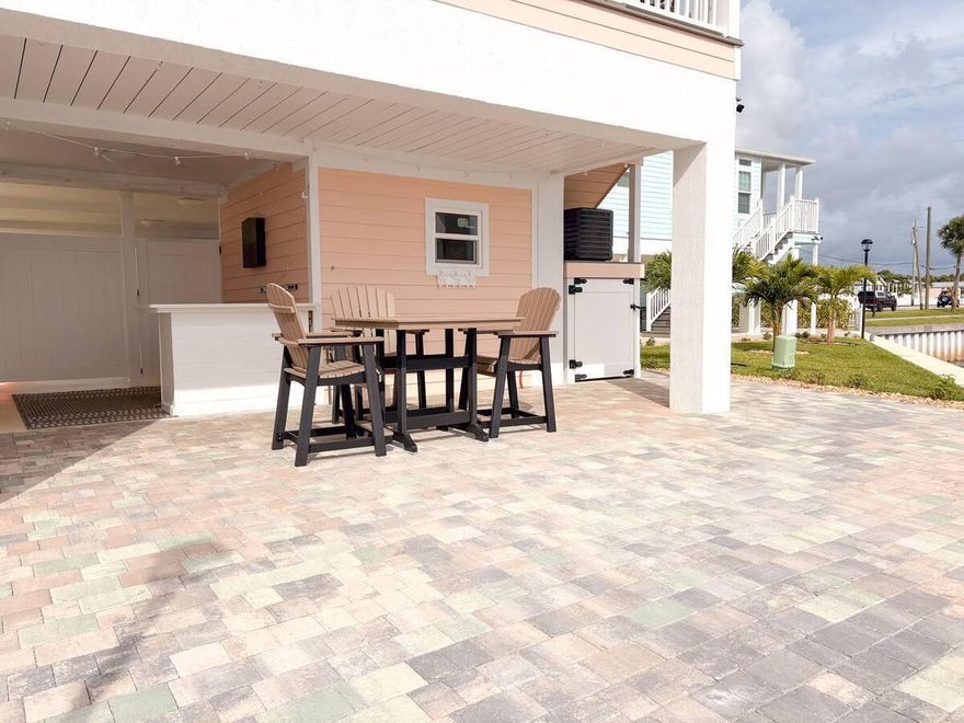 WATERFRONT FLORIDA PARADISE FOUND. TWO-BEDROOM, TWO BATHROOM BEAUTIFULLY FURNISHED AND TURNKEY, BRAND NEW, ANNUAL RENTAL AVAILABLE NOW IN OCEAN BREEZE RESORT IN THE HEART OF JENSEN BEACH. TAKE IN BREATHTAKING VIEWS OF THE SUNRISE RIGHT OUTSIDE THE FRONT DOOR ON YOUR PRIVATE COVERED PATIO. ALSO UPGRADED SEA-WALL LADDER FOR PADDLE BOARDS. PERFECTLY LOCATED WALKING DISTANCE FROM DOWNTOWN JENSEN THIS 55+ PET-FRIENDLY VACATION  RESORT HAS IT ALL INCLUDING CAFE, POOL, HOT TUB, FITNESS CENTER, SAUNA, PICKLE-BALL, TENNIS COURTS, BOCCE, TWO DOG PARKS AND ACTIVITIES GALORE WITH A FULL CALENDAR OF EVENTS. PROPERTY COMBINES THE BEST OF RELAXATION WITH ENDLESS SOCIAL OPPORTUNITIES AND SPORTS & FITNESS OPTIONS. DON'T MISS OUT, CALL TODAY. (ALSO OFFERED SEASONALLY AT $6,000/MO. JAN-APRIL)