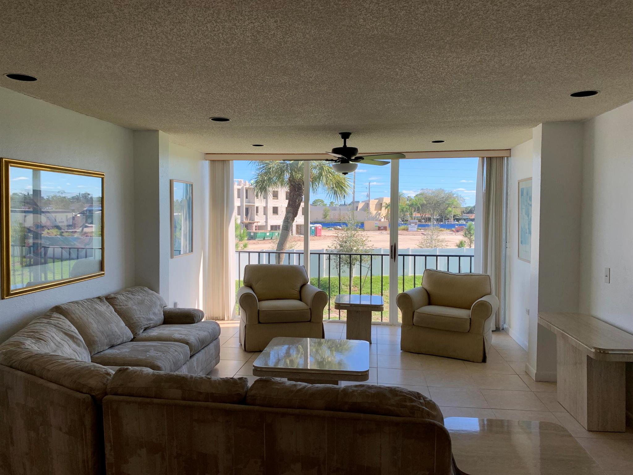 Available for annual or seasonal very rare 3 full bedrooms3 new mattresses in all 3 bedrooms, full size washer and dryer in the unit.D'Este Pool and outer Patio with BBQ grill with tables and lounge chairs steps from unitrent includes full size washer and dryer in unit also Wi-fi internet, cable TV, water, Ext, parking tenant pays electric!
