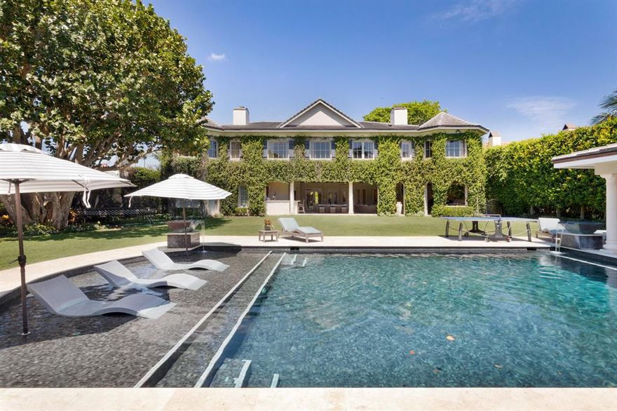 Elegant French-country style estate in the Seagate area of Delray Beach. 
Large lot that is situated on .64 acre and runs from Seagate Dr. back to A1A. Beautifully landscaped with an expansive loggia offering a double sided fireplace, full summer kitchen, brand new tiled pool with hot tub
1/2 Basketball court, built out batting cage or tiki hut and charming 440 sq ft guest house. Fully updated main home includes a professionally equipped chef's kitchen, media room, exercise room, library,temperature controlled wine cellar and air conditioned garages. The information herein is deemed reliable and subject to errors, omissions or changes without notice.  The information has been derived from architectural plans or county records. Buyer should verify all measurements DISCLAIMER: Information published or otherwise provided by the listing company and its representatives including but not limited to prices, measurements, square footages, lot sizes, calculations and statistics are deemed reliable but are not guaranteed and are subject to errors, omissions or changes without notice. All such information should be independently verified by any prospective purchaser or seller. Parties should perform their own due diligence to verify such information prior to a sale or listing. Listing company expressly disclaims any warranty or representation regarding such information. Prices published are either list price, sold price, and/or last asking price. The listing company participates in the Multiple Listing Service and IDX. The properties published as listed and sold are not necessarily exclusive to listing company and may be listed or have sold with other members of the Multiple Listing Service. Transactions where listing company represented both buyers and sellers are calculated as two sales. The listing company's marketplace is all of the following: Vero Beach, Town of Orchid, Indian River Shores, Town of Palm Beach, West Palm Beach, Manalapan Beach, Point Manalapan, Hypoluxo Island, Ocean Ridge, Gulf Stream, Delray Beach, Highland Beach, Boca Raton, East Deerfield Beach, Hillsboro Beach, Hillsboro Shores, East Pompano Beach, Lighthouse Point, Sea Ranch Lakes and Fort Lauderdale. Cooperating brokers are advised that in the event of a Buyer default, no commission will be paid to a cooperating Broker on the Deposits retained by the Seller. No commissions are paid to any cooperating broker until title passes or upon actual commencement of a lease. Some affiliations may not be applicable to certain geographic areas. If your property is currently listed with another broker, please disregard any solicitation for services. Copyright 2021 by the listing company. All Rights Reserved.