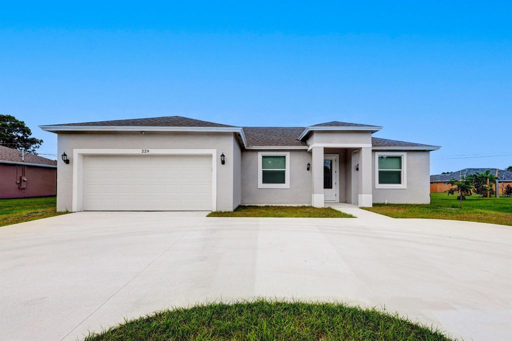 Photo of 229 SW Becker Road, Port St Lucie, FL 34953 (MLS # R10930616)