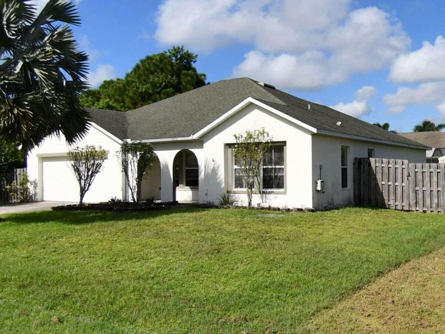 Seller is extending an $8,000 credit that may be used towards a new roof after closing or towards your closing costs. This home features a fully fenced yard, no HOA, and paid-off solar panels to keep your electric bill exceptionally low! With almost 2,000sf under air, this spacious 3-bedroom, 2-bathroom CBS home has plenty of room to spread out. Be sure to schedule a private showing before it's gone!