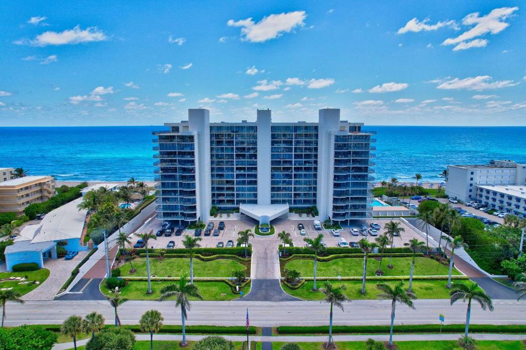 Photo of 2727 S Ocean Boulevard #403, Highland Beach, FL 33487 (MLS # R10982405)