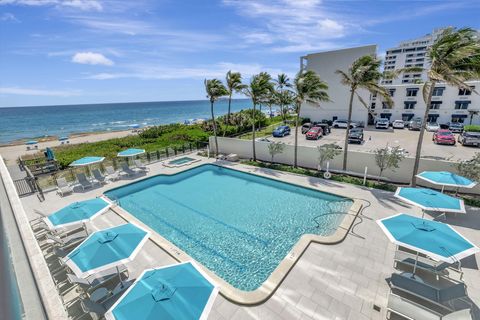 A home in Highland Beach