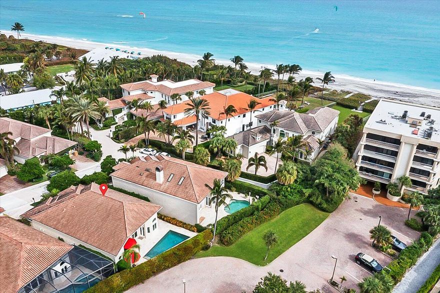 Entire home remodeled with no expense spared, along with improvements to the floorplan. This upscale beach home is located in the most sought after, small boutique, community of 'Alicante' in quaint Juno Beach. Outside the front gate is beautiful & walkable Pelican Lake. Alicante is gated & does not allow rentals. It's a very private community comprised of 11 homes, 3 of the homes are located on the beach, the other 8 homes have a private path to beach. Walking time from home to beach is under 2 mins. Yes, this is a true beach home. From Impact windows to a natural gas line, there were too many to upgrades to list here. See list of upgrades in pictures.