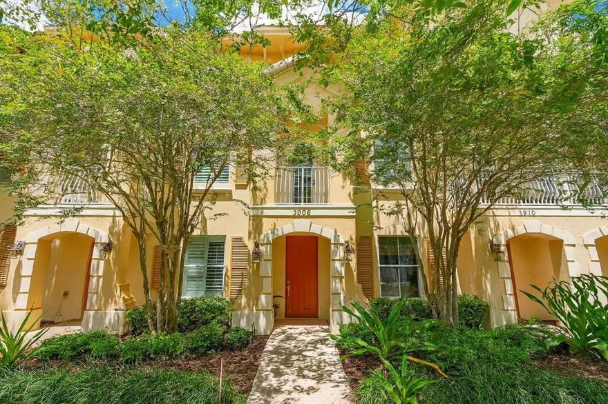 Stunning 4BR/2 Full bathrooms & 2 Half Baths/2CG Townhome with optional 5th bedroom on the ground floor! Freshly painted interior with tile flooring on all 3 levels. Features include High ceilings, Crown molding, Wainscoting, Plantation Shutters on every window, and custom barn doors in the laundry area. Built-in closets and additional wardrobes offer excellent storage. Enjoy peaceful water views, brand-new stainless steel dishwasher, recently replaced stainless fridge and stove, and oversized Whirlpool front-load washer/dryer. Tesla 240V charger in garage. Community pool nearby. Zoned for A-rated schools and minutes to the Promenade, parks, dining, Seminole Casino, Sawgrass Expwy, I-95, Turnpike. Stylish, spacious & fully move-in, HOA required 670 minimum credit score for future tenants.