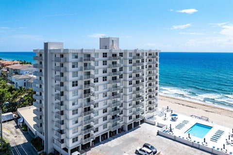 Tiny photo for 4505 S Ocean Boulevard #502, Highland Beach, FL 33487 (MLS # B26076638)