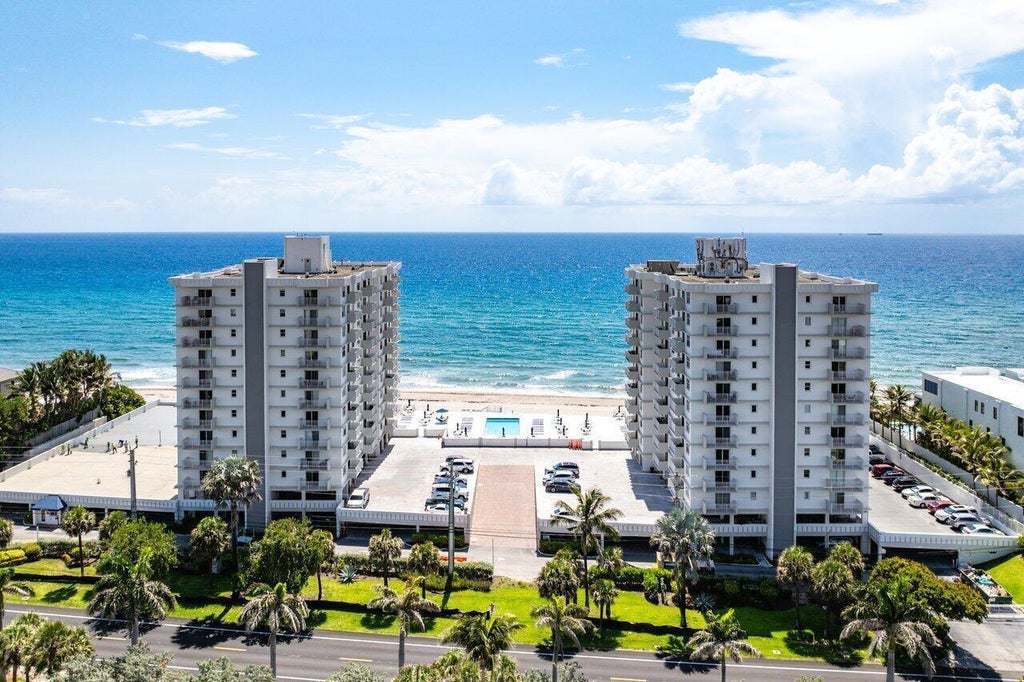 Photo of 4505 S Ocean Boulevard #502, Highland Beach, FL 33487 (MLS # B26076638)