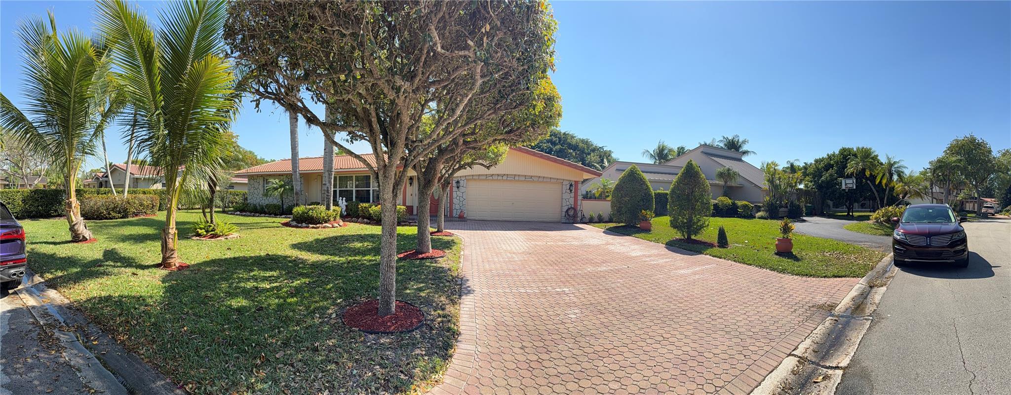 House on a desirable Coral Springs Lakes Area. Features 4 bedrooms & 3 Baths total, with a In-Law quarter that features a bedroom, TV room & bathroom. Enjoy the beautiful canal view from a new deck patio , on a back yard with ornamental plants. Impact windows, hurricane shutters, impact garage door, water softener through-out the entire house, newer electrical panel & electric panel for a generator, newer appliances. Roof is 2 year old, jacuzzi in master bath. Pavers in driveway & back patio, 2 A/C units….