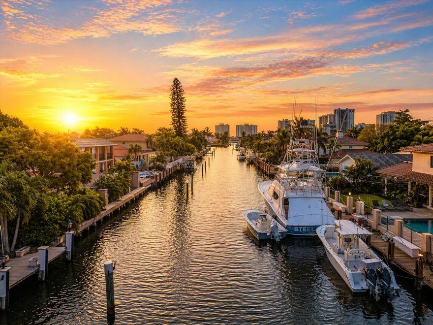 4BR/4BA waterfront in Coral Ridge Country Club in Fort Lauderdale. 80 ft frontage, no fixed bridges. Renovation opportunity. Waterfront residence in Coral Ridge Country Club Estates in Fort Lauderdale. This 4-bedroom, 4-bathroom home commands approximately 80 feet of water frontage with direct Intracoastal access and no fixed bridges. The bright, light-filled interiors feature a flexible floor plan that maximizes the waterfront lifestyle potential. The property includes an in-ground pool and expansive outdoor spaces designed for waterfront entertaining. The 80-foot frontage provides ample space for boat docking and water recreation directly from your private backyard. Positioned near Bayview Park, convenient access to Fort Lauderdale beaches, shopping, dining and downtown Fort Lauderdale. Some photos have been digitally enhanced/edited for presentation purposes.