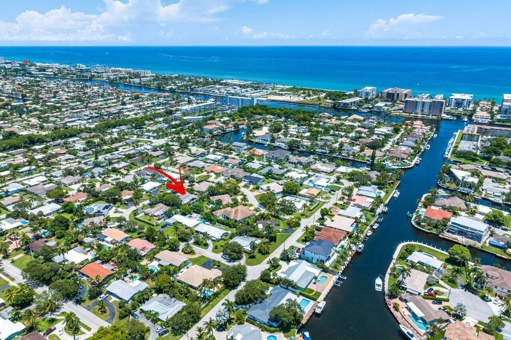 Photo of 2760 NE 52nd Street, Lighthouse Point, FL 33064 (MLS # R10909550)