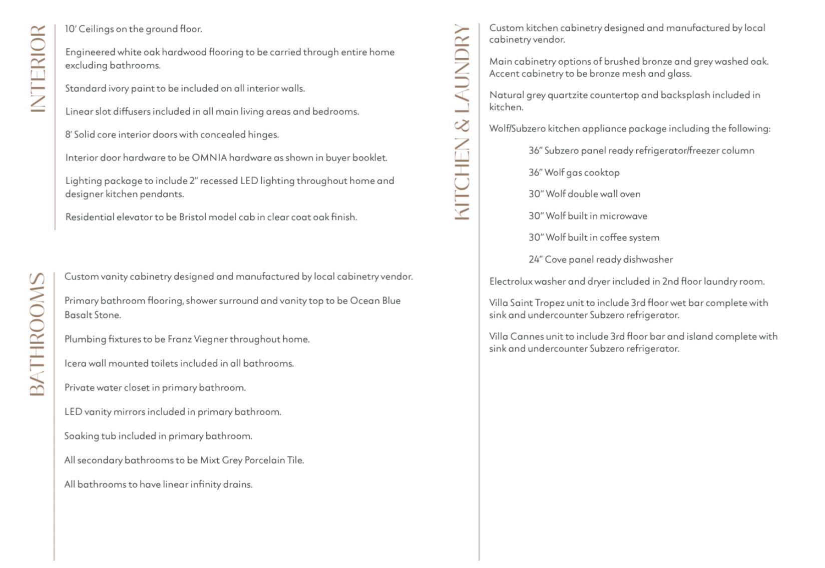 Sirene Villas - Residential