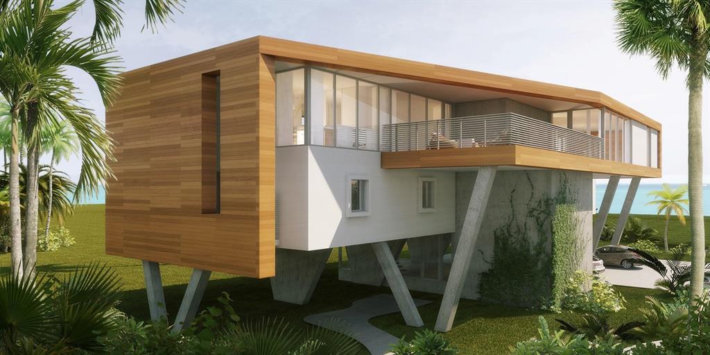One of the most innovative and inspirational oceanfront estates on prestigious Jupiter Island is a true one of a kind trophy! Renowned architect Scott Hughes has created a highly visible vantage point and timeless form of expression to this sprawling 1.5 acre property with 200' of ocean frontage and lush tropical landscaping. The unique three level design places the main living spaces on the upper level for unsurpassed views up and down the beach from above the tree line. This stunningly detailed 5 bedroom/5.5 bathroom home features a Bulthaup kitchen, oak flooring, lighting fixtures by Louis Poulsen and Fantini fixtures. It embraces its far reaching ocean surroundings with walls of glass and an easy flowing floor plan taking advantage of its large scaled indoor/outdoor spaces to acces