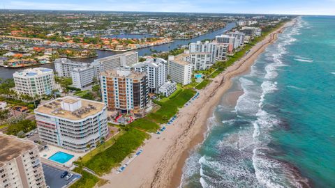 Photo of 3211 S Ocean Boulevard #804, Highland Beach, FL 33487 (MLS # B26016044)