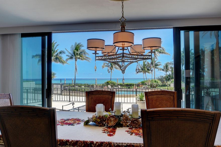 ***MUST SEE***STUNNING DIRECT OCEANFRONT, COMPLETELY RENOVATED, FURNISHED, 2 BEDROOM, 2 BATHROOM CONDO WITH SPECTACULAR PANORAMIC OCEAN VIEWS (unit location is NOT on the ground floor). FEATURING: UPDATED KITCHEN AND BATHROOMS WITH GRANITE COUNTERTOP; STAINLESS STEEL APPLIANCES; MARBLE FLOORING THROUGHOUT; HURRICANE IMPACT WINDOWS & DOORS, ETC. THIS IS FLORIDA LIFESTYLE AT ITS BEST! PRIVATE OVERSIZED PATIO (20X24) GIVES THE FEELING OF YOUR OWN BEACH-HOUSE. PATIO IS ACCESSIBLE FROM BOTH LIVING & MASTER SUITE. ALL CLASS SLIDING PATIO DOORS ARE HEAVILY TINTED FOR ADDED PRIVACY. GATED BOUTIQUE BUILDING ON THE SAND, FEATURES ONLY TWO UNITS PER FLOOR, SAUNA, HEATED POOL, FITNESS CENTER, MANAGER ONSITE & MUCH MORE. AMENITIES INCLUDES, SECURED GATED ENTRANCE, GARAGE PARKING, AMPLE STORAGE...