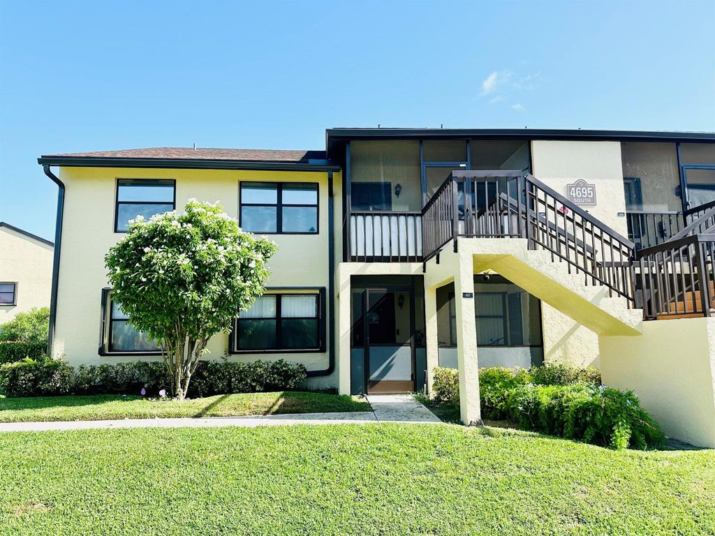 Photo of 4695 Lucerne Lakes 201 Boulevard #201, Lake Worth, FL 33467 (MLS # R11098458)