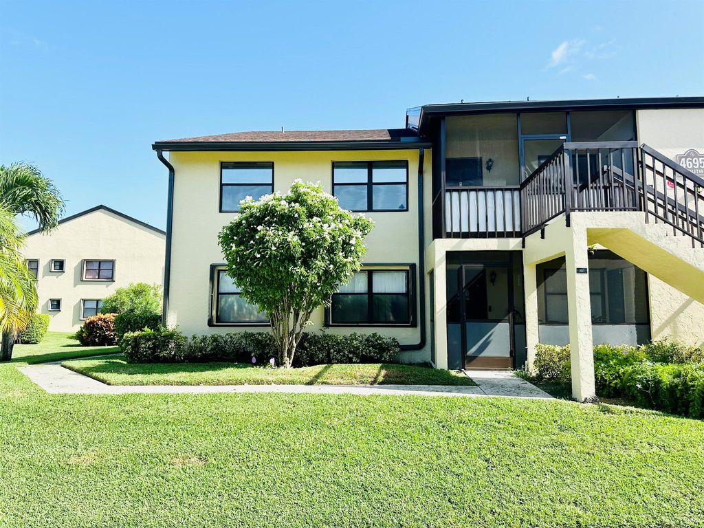 Photo of 4695 Lucerne Lakes 201 Boulevard #201, Lake Worth, FL 33467 (MLS # R11098458)