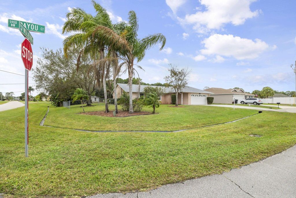 Photo of 5910 NW Bayou Court, Port Saint Lucie, FL 34986 (MLS # R10943618)