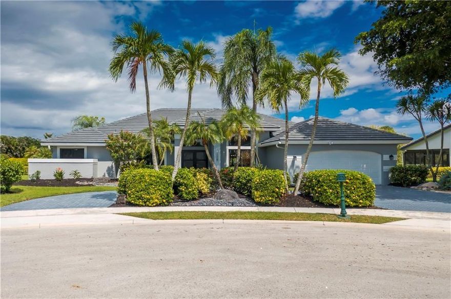 Don’t miss this dream home at the hottest country club in Boca! Three bedroom, three and a half bath. Totally renovated impact windows, gourmet kitchen, bathrooms, luxury vinyl floor throughout. New pool patio salt water system with heater. Private cul-de-sac amazing backyard with amazing golf use. Two championship golf courses one just finished by Reese Jones. Pickleball tennis amazing gym amenities won’t last. Private membership details attached.