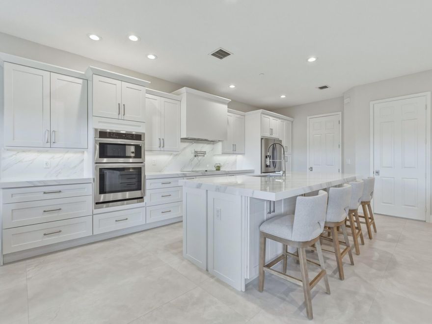 Welcome to this beautiful and exceptionally spacious townhouse in the highly desirable Carriage Pointe community of Boynton Beach. Offering over 2,200 square feet of thoughtfully designed living space, this stunning 3-bedroom, 2.5-bath residence perfectly blends comfort, style, and functionality. Step inside to discover a bright, open-concept floor plan ideal for entertaining and everyday living. The expansive kitchen features generous counter space and ample storage, seamlessly flowing into the oversized living and dining areas creating the perfect setting for gatherings or relaxed evenings at home.
Upstairs, the spacious primary suite serves as a true retreat, complete with a massive walk-in closet designed to accommodate all your storage needs. A versatile loft area offers flexibility for a home office, gym, media space, or playroom. Two additional bedrooms provide comfort and privacy for family or guests. Enjoy peaceful outdoor living on your private back patio perfect for morning coffee or evening relaxation. The home also features a two-car garage plus an additional two-car driveway, offering rare and convenient parking for up to four vehicles. Carriage Pointe offers exceptional value with one of the lowest HOA fees in the area at just $189 per month, which includes access to the community pool and cable. Ideally located within walking distance to Caloosa Park, residents enjoy tennis courts, pickleball, basketball, scenic walking trails, and a tranquil lake. Plus, you're just minutes from the pristine beaches, I-95, and the vibrant dining, shopping, and entertainment of Atlantic Avenue in downtown Delray Beach.