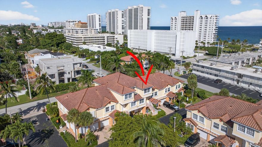 Incredible Opportunity! Enjoy the best of coastal living in this beautifully maintained tri level 3-bedroom, 3.5-bath townhouse just steps from the beach! Massive floor plan with lots of natural light. The updated kitchen features modern finishes, ample storage, and a cozy built-in breakfast nook—perfect for morning coffee or casual meals. Upstairs, you’ll find spacious bedrooms and well-appointed bathrooms designed for comfort and convenience. Additional highlights include a one-car garage, private patio space, balconies, and access to a community pool ideal for relaxing or entertaining. Close proximity to Boca Raton. Enjoy living in all that award wining Deerfield Beach has to offer! Walk to the beach, the International fishing pier, the inlet, beachfront bars and new restaurants!