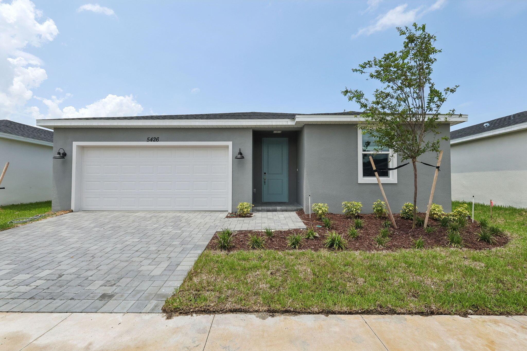 Brand NEW energy-efficient lake view home ready NOW! 4 bed, 2 bath home with 1,840 sq. ft. of luxurious living space. Featuring all block construction, spray foam insulation , and impact windows to ensure a comfortable and cost-effective living environment year-round. Classic Series offers new construction in the beautiful setting of Vero Beach, Florida. Homeowners will enjoy a gated community of single-family homes built with the innovative, energy-efficient features that Meritage Homes is known for. With easy access to I-95 and downtown Vero Beach, Hampton Park is ideally close to shopping and dining, entertainment, and pristine beaches