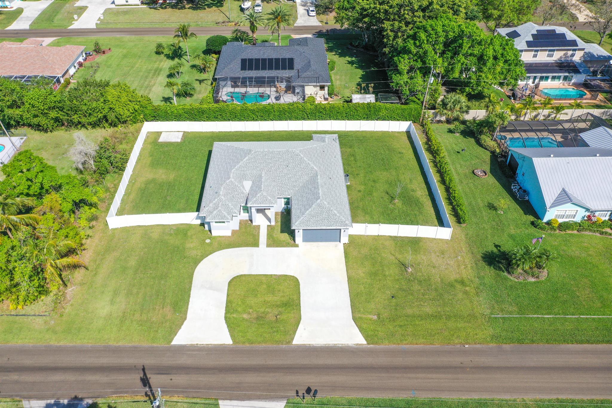 Beautifully designed custom home built in 2023, Nestled on a spacious .46-acre lot!The Open kitchen features slow-close cabinets, sleek granite countertops, stainless steel appliances, and ample storage--perfect for entertaining or everyday living. The flexible floor plan includes 3 spacious bedrooms, 3 full bathrooms, an office, and a bonus room that can be used as a dining area, playroom, or additional living space. Expansive backyard offers room for a pool, plus a concrete pad ready for your next outdoor project. IMPACT WINDOWS THROUGHOUT! Whether you're looking for comfort, style, or space, this home has it all!