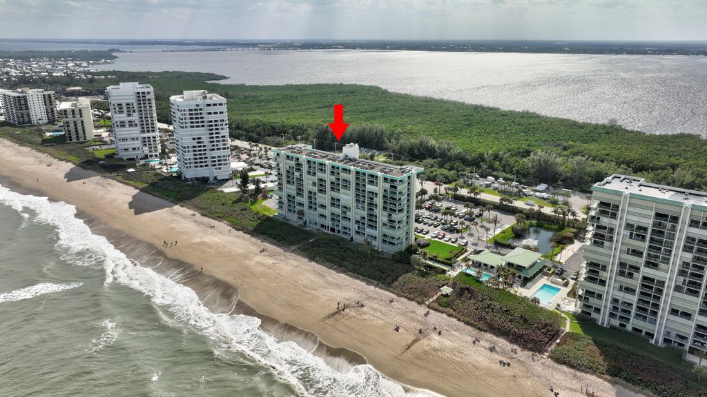 Photo of 9940 S Ocean Drive #605, Jensen Beach, FL 34957 (MLS # R10957659)