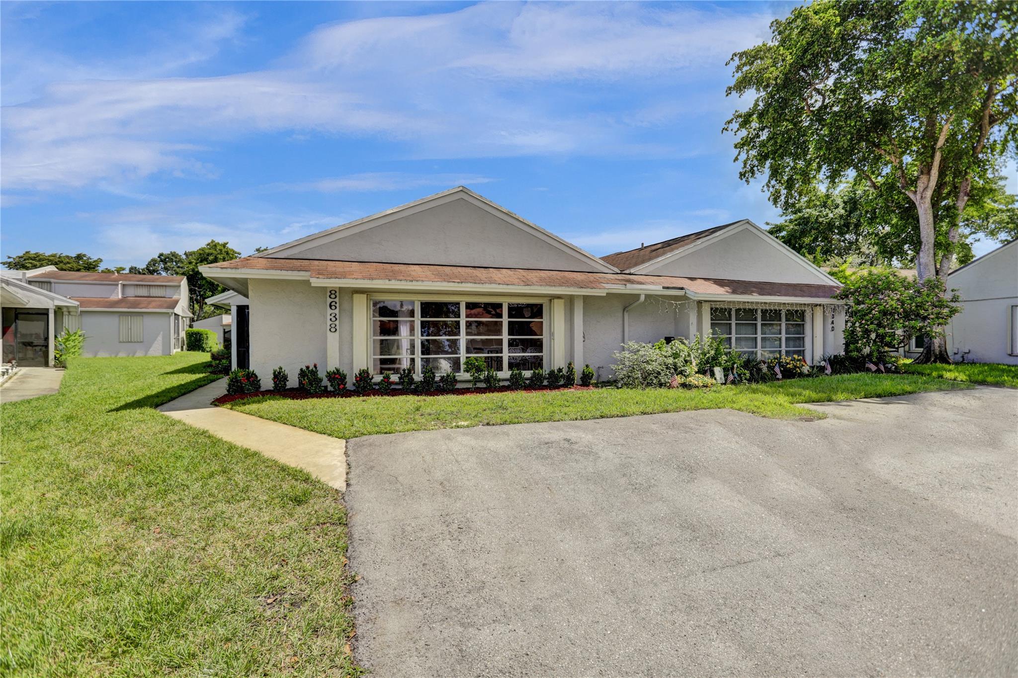 Rarely available stunning, fully, gutted/upgraded 3 bed, 2 bath villa boasts expansive layout 1630 sq. ft. Financing available for FHA(3.5%)/5% and 10% down with preferred lender. Property features well-maintained landscaping & ample parking. The 2024 new/modern appliances, brand new porcelain and vinyl flooring along with ample storage options make this home both functional and stylish. The calming ambiance of the home is perfect for those seeking a peaceful retreat from the hustle and bustle of everyday life. Fully renovated bathrooms are spacious and elegant, with luxurious finishes. The quartz vanities, brand new hardware, and abundant natural lighting make these spaces both functional and beautiful. The bedrooms are spacious and neutral-tones. Come! See! Own!